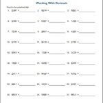 Printable 3rd Grade Math Worksheets Pdf EduMonitor