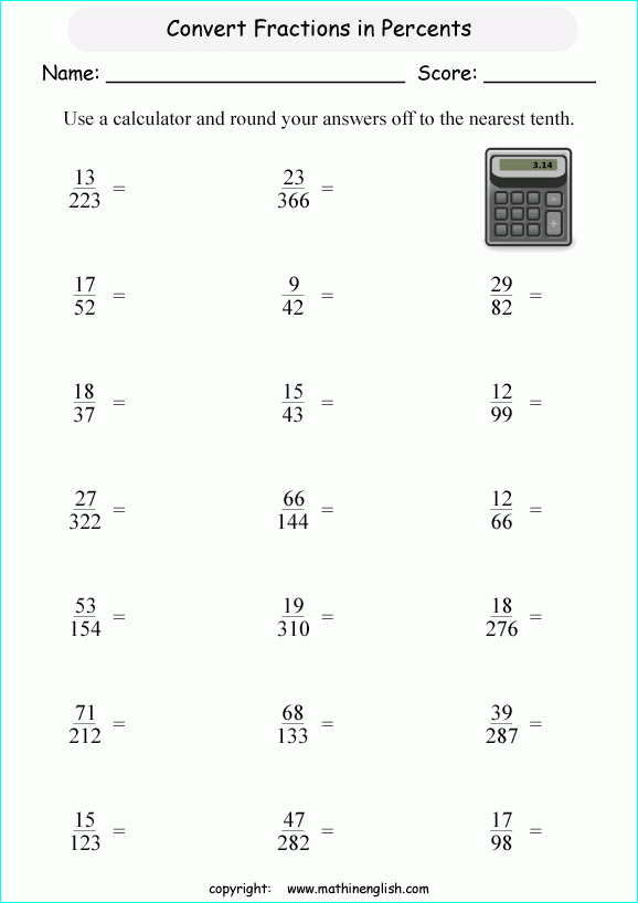 Printable Primary Math Worksheet For Math Grades 1 To 6 Based On The 