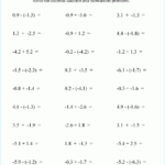 Printable Primary Math Worksheet For Math Grades 1 To 6 Based On The