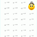 Printable Primary Math Worksheet For Math Grades 1 To 6 Based On The