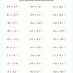 Printable Primary Math Worksheet For Math Grades 1 To 6 Based On The