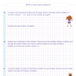 Ratio And Rates Worksheets Pdf For Grade 5 Equivalent Ratios