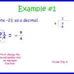 Rational Numbers Converting Fractions And Decimals YouTube