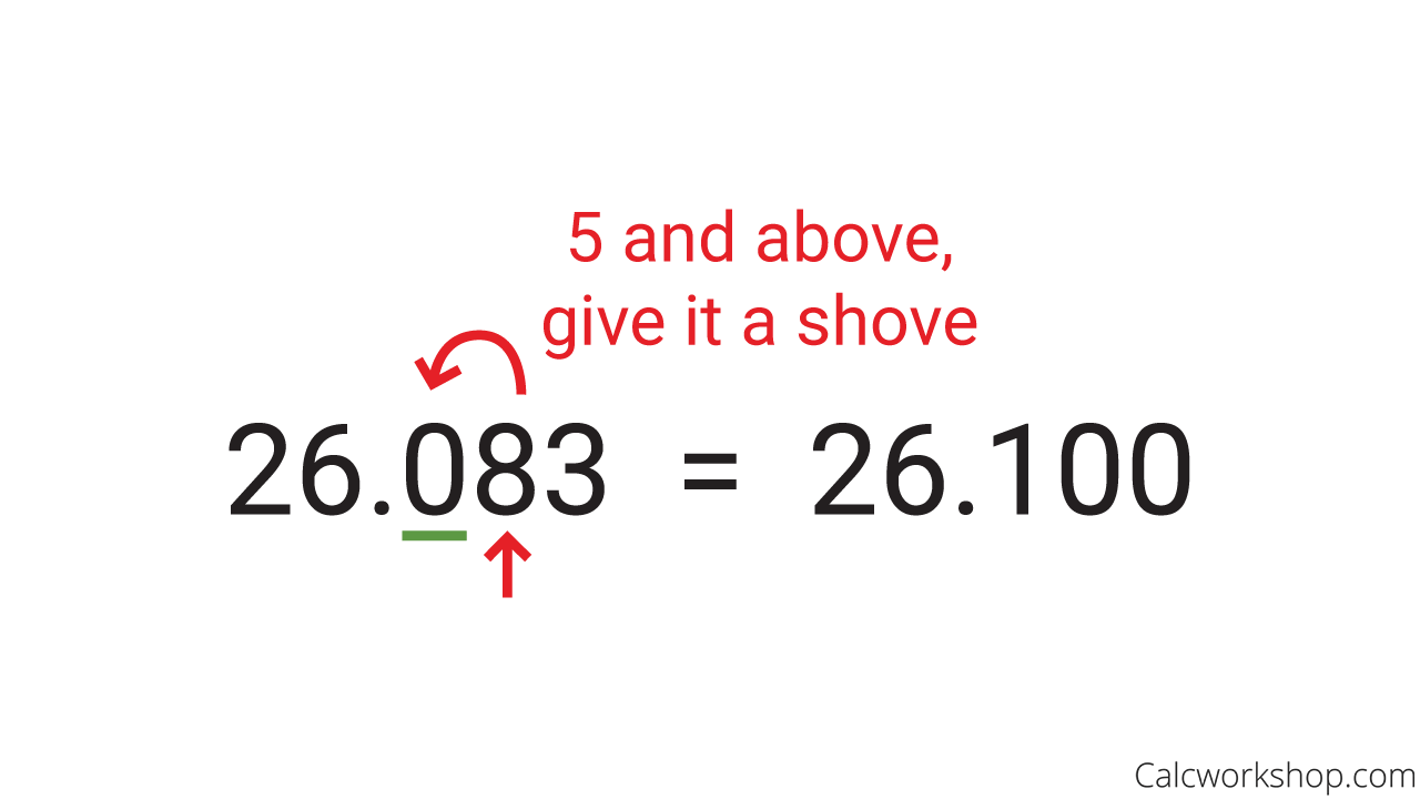 Rounding Decimals Simple How To W 27 Examples 