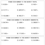 Rounding Decimals Worksheets Math Monks