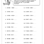 Subtract Mentally Large Numbers 2 Subtraction In Year 5 age 9 10