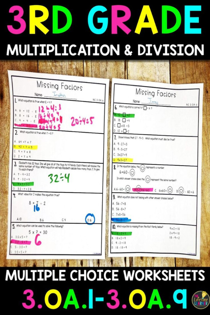 These 48 Math Worksheets Are Perfect To Use As Extra Practice Quizzes 