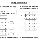 Year 6 Long Division 2 Lesson Classroom Secrets Classroom Secrets